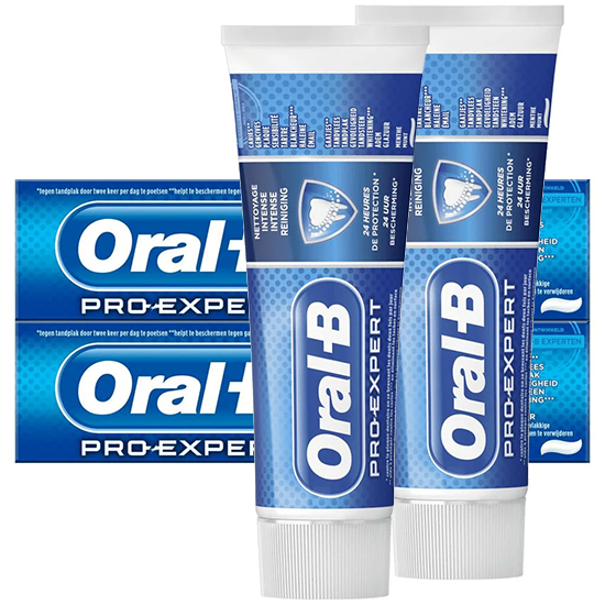 onenigheid Geest Welkom Oral-B Pro-Expert Intense Reiniging Tandpasta | 2 x 75 ml | NU *** 4.95