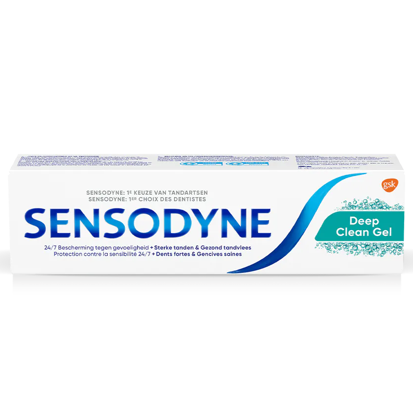 sensodyne deep clean gel tandpasta