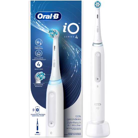 Oral-B iO Series 4 Duo Matt Black/Quite White : : Belleza