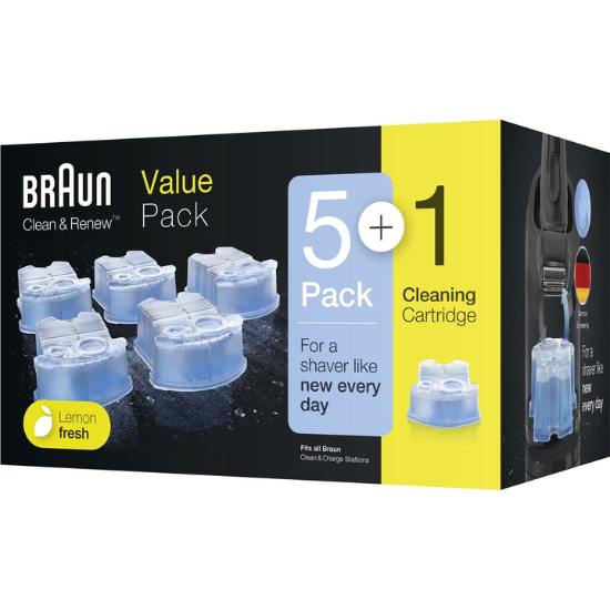 Ongelijkheid entiteit Praten Braun Clean & Renew 5+1 Cartridges | NU *** 24.95