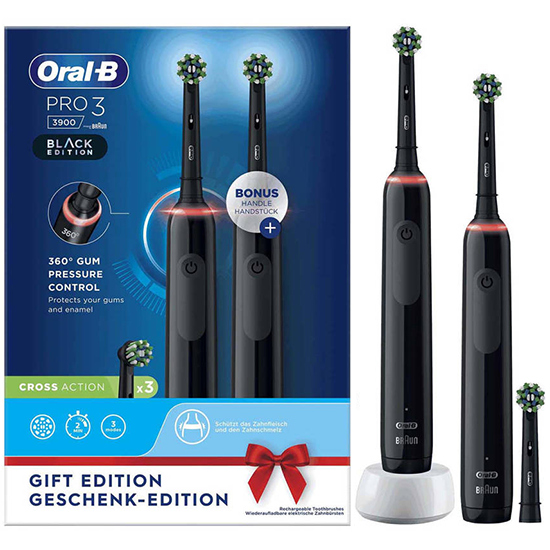 Oral-B Pro 3 3900 Duo Toothbrush Set