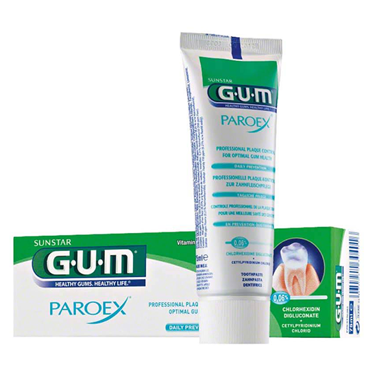 respekt forråde muggen GUM Paroex Tandpasta 0,06% Chloorhexidine | 75 ml | NU *** 4.85