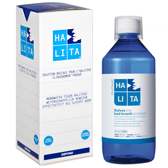 lijden kloof band Halita Mondwater - zonder alcohol | 500 ml | NU *** 12.95