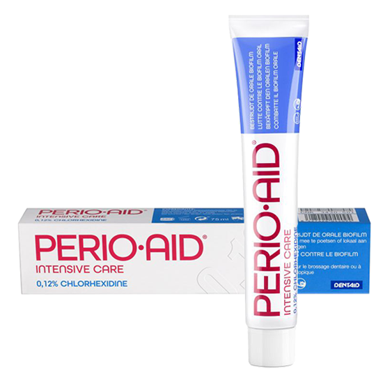 moreel schoonmaken Dor Perio-Aid Intensive Care Tandpasta 0,12% | 75 ml | NU *** 5.75