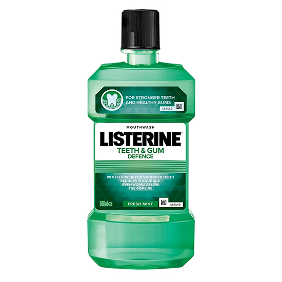 Listerine Teeth Gum Defence Mondwater | 500 ml | NU *** 5.25