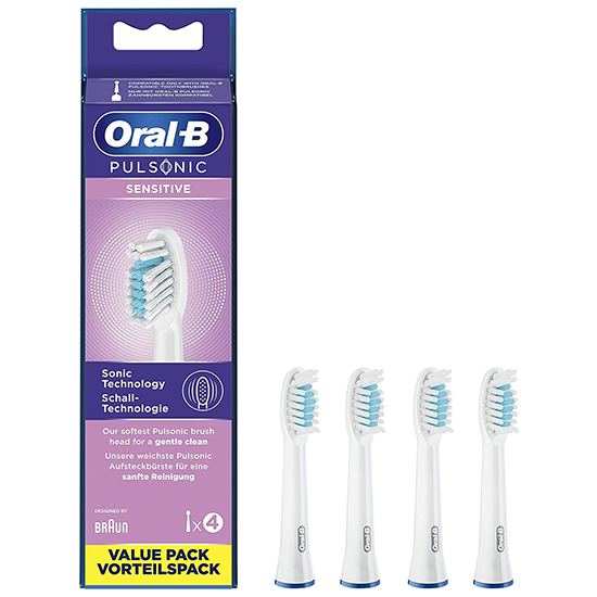 blootstelling Onhandig Voorstel Oral-B Pulsonic Sensitive SR32S-4 opzetborstels | 4 stuks | NU *** 15.85