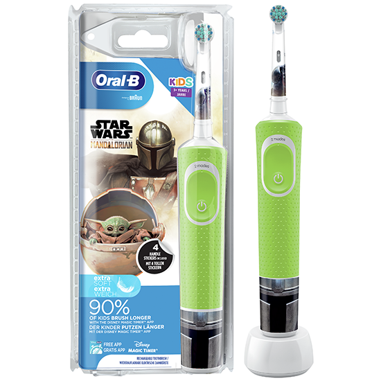 sector onenigheid Sanders Oral-B Kids elektrische tandenborstel | Disney Mandalorian | NU *** 19.85