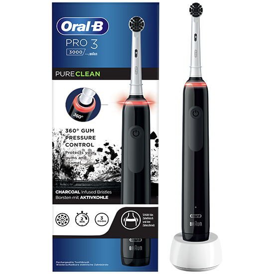 Oral-B 3 3000 Pure Clean Charcoal