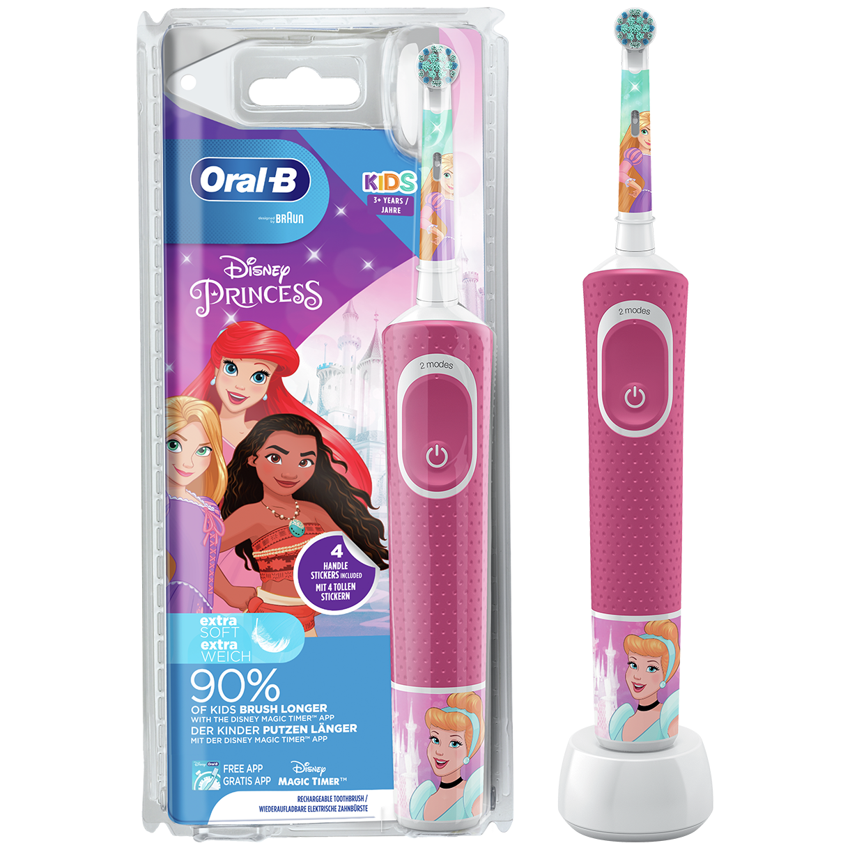 Klaar huis opleiding Oral-B Kids elektrische tandenborstel | Disney Princess | NU *** 19.85