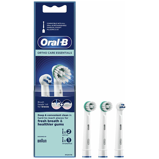 Het formulier engineering rietje Oral-B Ortho Care Essentials opzetborstels | Speciaal voor beugeldragers |  NU *** 8.85