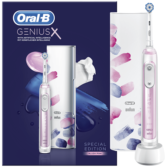 Oral-B GENIUS X Blush Pink + USB | Edition NU ***