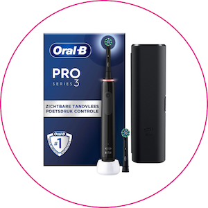 Oral-B PRO 3 X Elektrische Tandenborstel Zwart