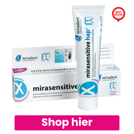 Miradent Mirasensitive Hap+ Tandpasta - 50 ml