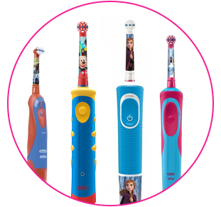 oral-b elektrische tandenborstels kinderen