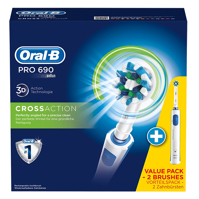 Oral B Pro 690 Cross Action Extra Body Aanbieding Nu 4345