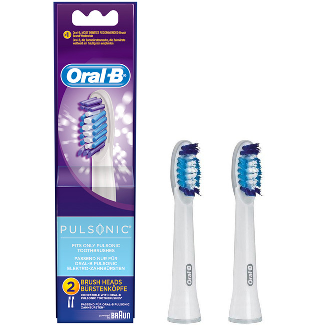 Oral-B Pulsonic SR32-2 Opzetborstels | 2 Stuks | NU *** 9.95