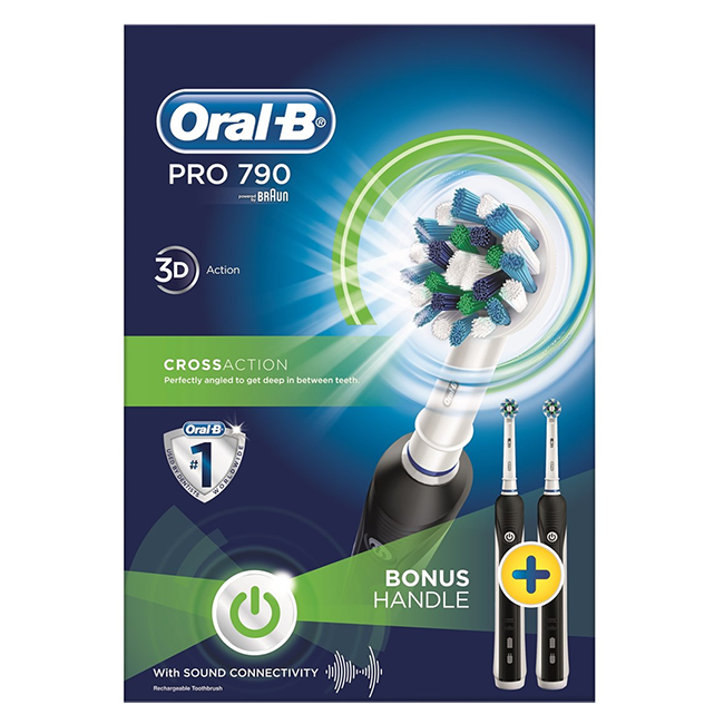 Oral-B PRO 790 CrossAction Black + Extra Body | NU *** 54.85