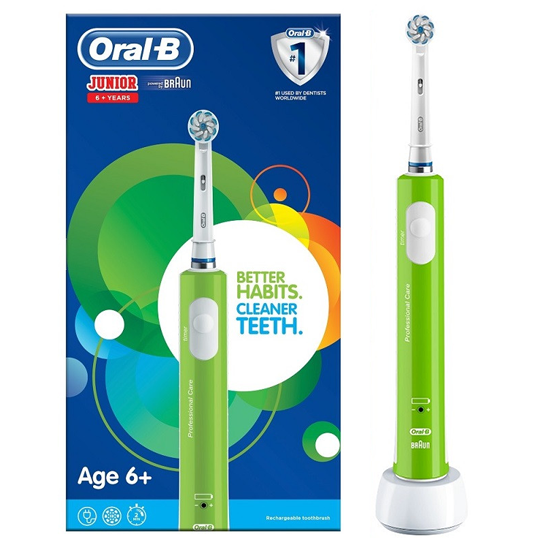 Oral-B JUNIOR 6+ Elektrische Tandenborstel - Groen