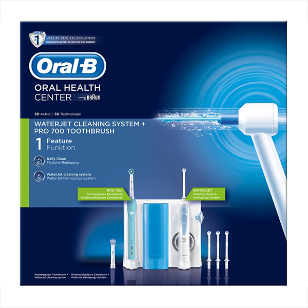 Oral B Pro 700 Cross Action Waterjet Monddouche Nu 8945