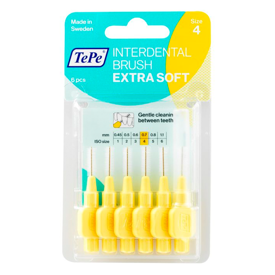 Tepe Interdentale Ragers Extra Soft 07Mm 6 Stuks tepe kopen in de aanbieding Tepe Interdentale Ragers Extra Soft 07Mm 6 Stuks tepe kopen in de aanbieding
