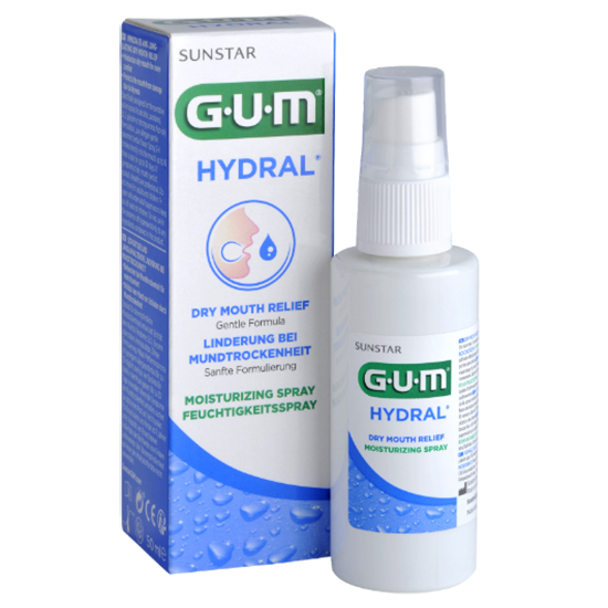 GUM Hydral Droge Mond Spray - 50 ml