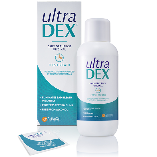 UltraDex Daily Oral Rinse Unflavoured Mondwater - 500 ml