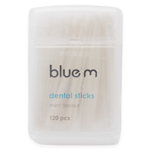 BlueM Dental Tandenstokers Mint - 120 stuks