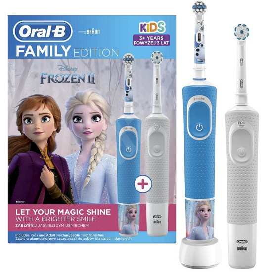 Oral-B Vitality 100  Family Edition Frozen II + 100 White