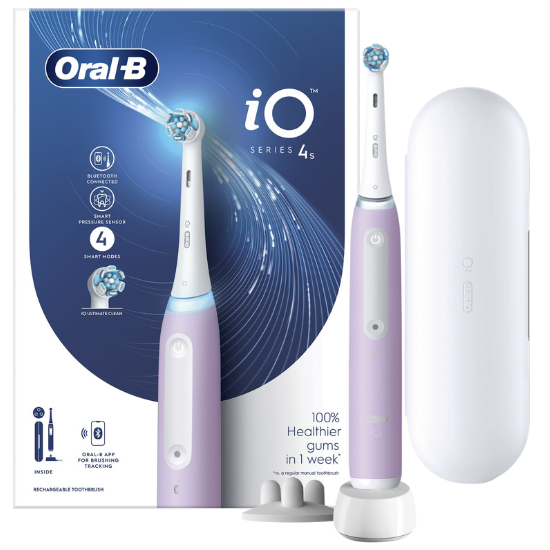 Oral-B iO Series 4s Lavender Elektrische Tandenborstel