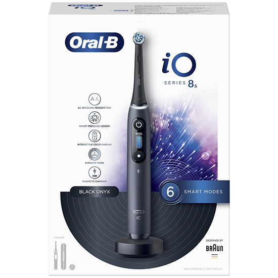 Oral-B IO Series 8S Black Elektrische Tandenborstel | NU *** 167.45