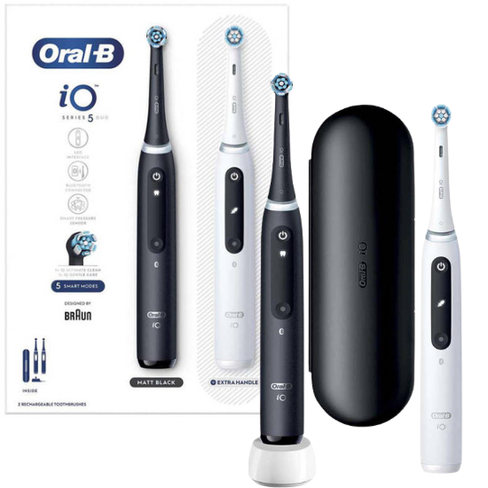 Oral-B IO Series 5 DUOSET | Black & White | NU *** 209.85