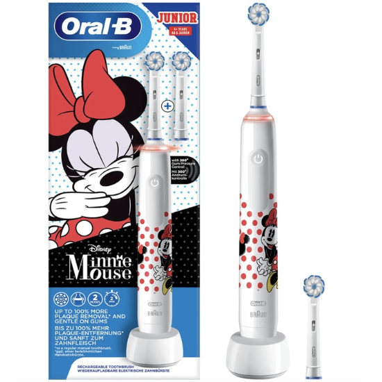 Oral-B JUNIOR 6+ Minnie Mouse + 1 extra opzetborstel