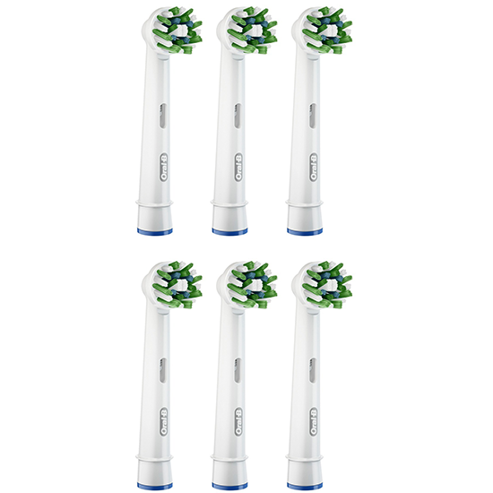 Oral-B Cross Action Opzetborstels | 6 Stuks | NU *** 17.85