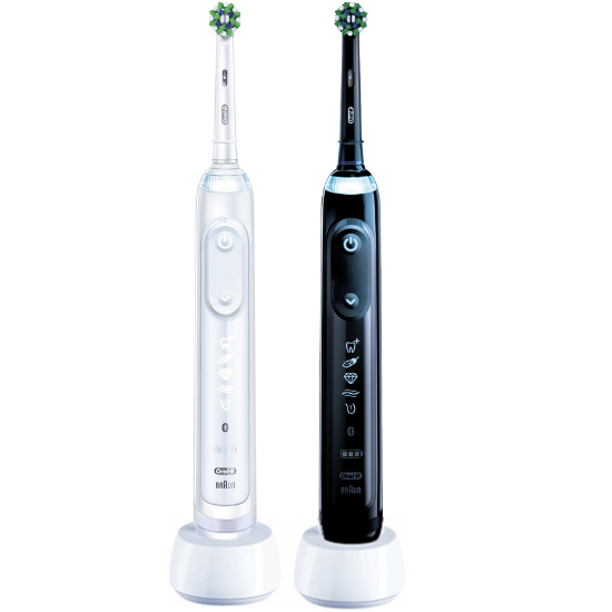 Oral-B GENIUS X Rose Gold + Reisetui - Elektrische tandenborstel met Artificial Intelligence