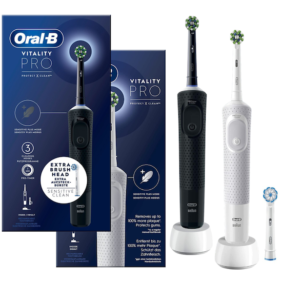 Oral-B Vitality PRO White & Black DUOSET | NU ***42.85