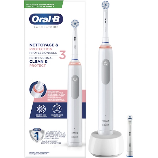 Oral-B Professional Cleaning & Protection Professionele Reiniging & Bescherming 3 Elektrische Tandenborstel