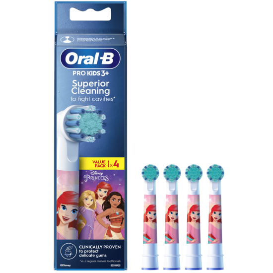 Oral-B Kids Disney Princess Opzetborstels | 4 Stuks | NU *** 14.85