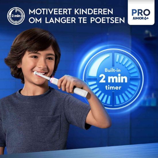 Oral-B JUNIOR 6+ Frozen Elektrische Tandenborstel | NU *** 42.85