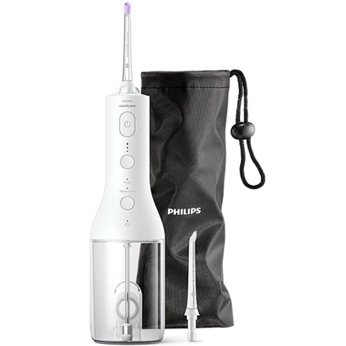 Philips Sonicare Series 3000 Draadloze Power Flosser HX3826/31 - Wit afbeelding