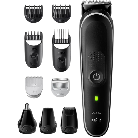 Braun Series 5 MGK5440 10-in-1 Multi-Trimmer - voor Baard, Lichaam en Haar - Zwart afbeelding