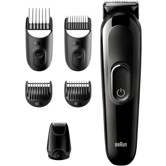 Braun Series 3 MGK3410 6-in-1 Multi Trimmer - voor Baard en Haar - Zwart afbeelding