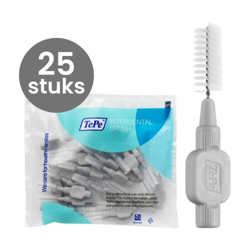 TePe Interdentale Ragers Original 1.3 mm grijs - 25 stuks afbeelding