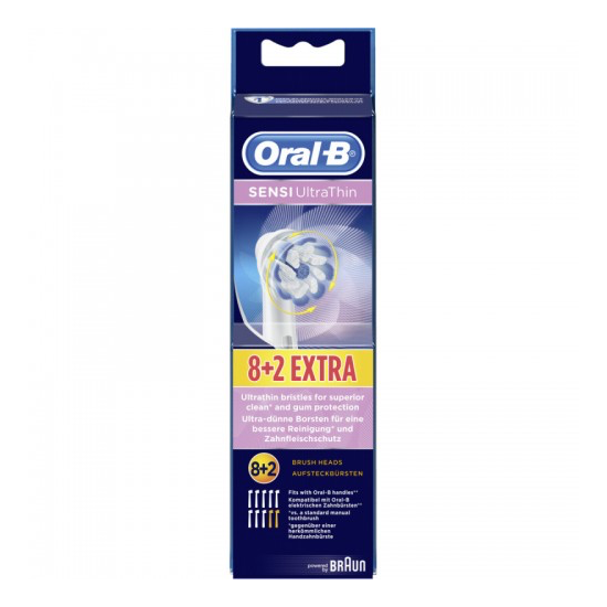 Oral-B Sensi Ultrathin opzetborstels 8+2 stuks - Prijsvergelijk