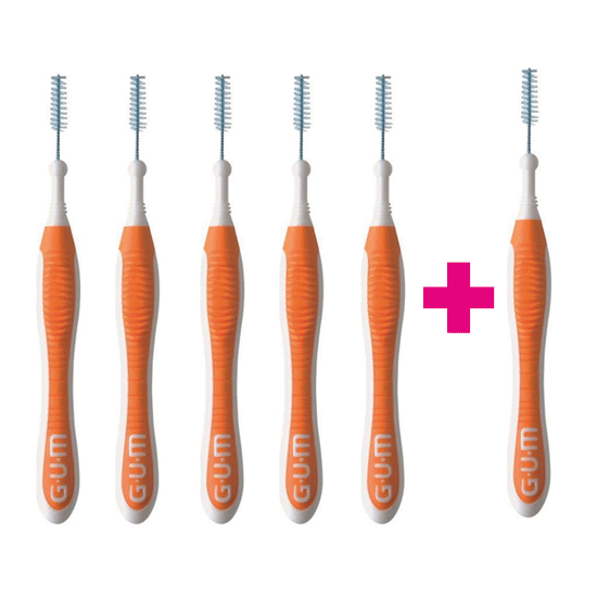GUM Trav-Ler 0.9 mm oranje | 5+1 Gratis afbeelding