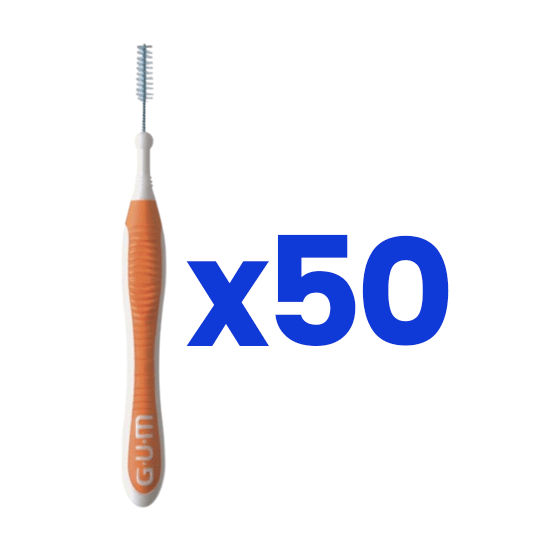 GUM Trav-Ler Ragers 0.9 mm oranje - 50 stuks afbeelding