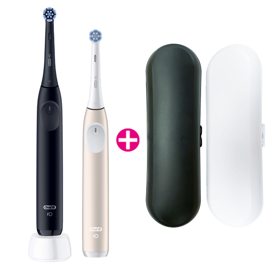 Oral-B iO Series 2 Black + Extra Body Pink afbeelding
