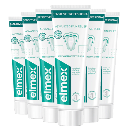 Elmex Sensitive Professional Tandpasta - 6 x 75 ml afbeelding