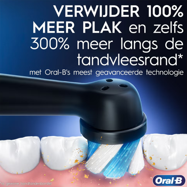 Oral-B iO 9 Black met Smart Display en poetsdruksensor kopen Oral-B iO 9 Black met Smart Display en poetsdruksensor kopen