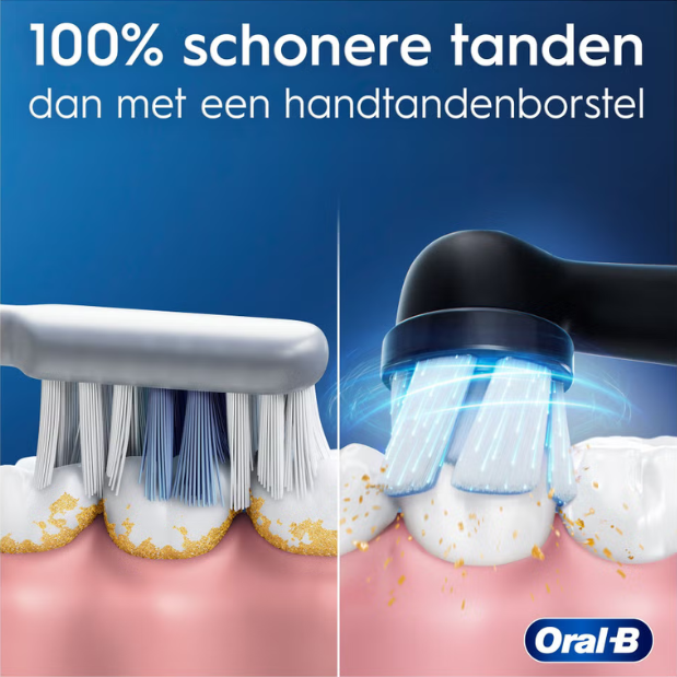 Oral-B iO DUO Black & Pink elektrische tandenborstel aanbieding Oral-B iO DUO Black & Pink elektrische tandenborstel aanbieding