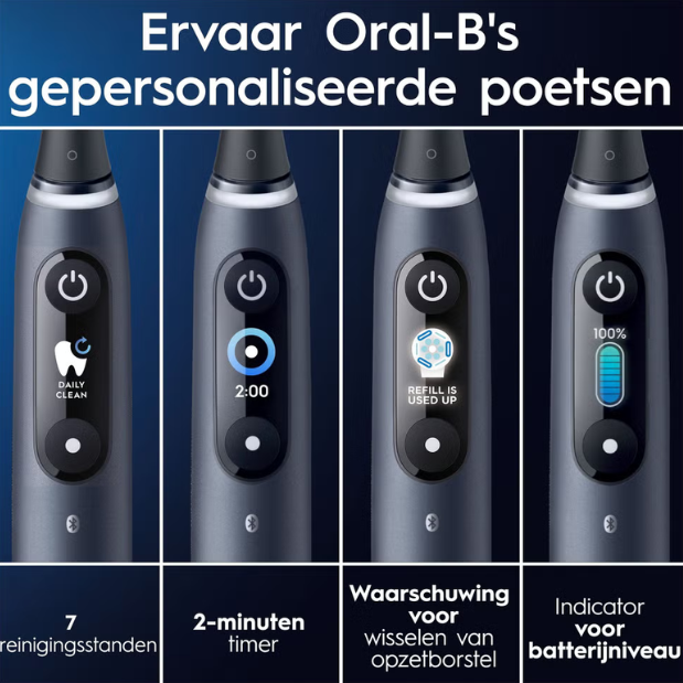 Oral-B Serie 9 elektrische tandenborstel met Bluetooth en app Oral-B Serie 9 elektrische tandenborstel met Bluetooth en app